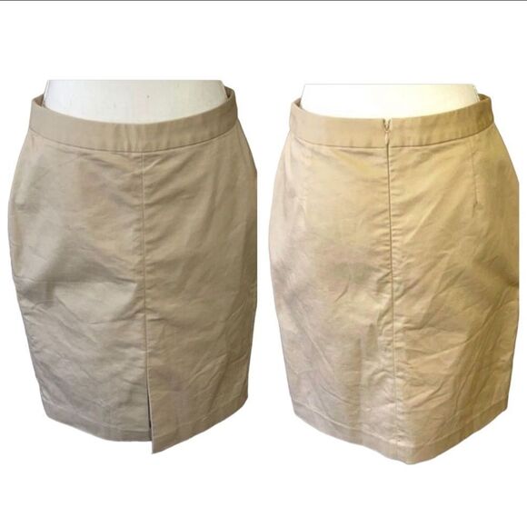 Banana Republic Bistretch Front Slit Skirt Size 6 - Picture 1 of 13